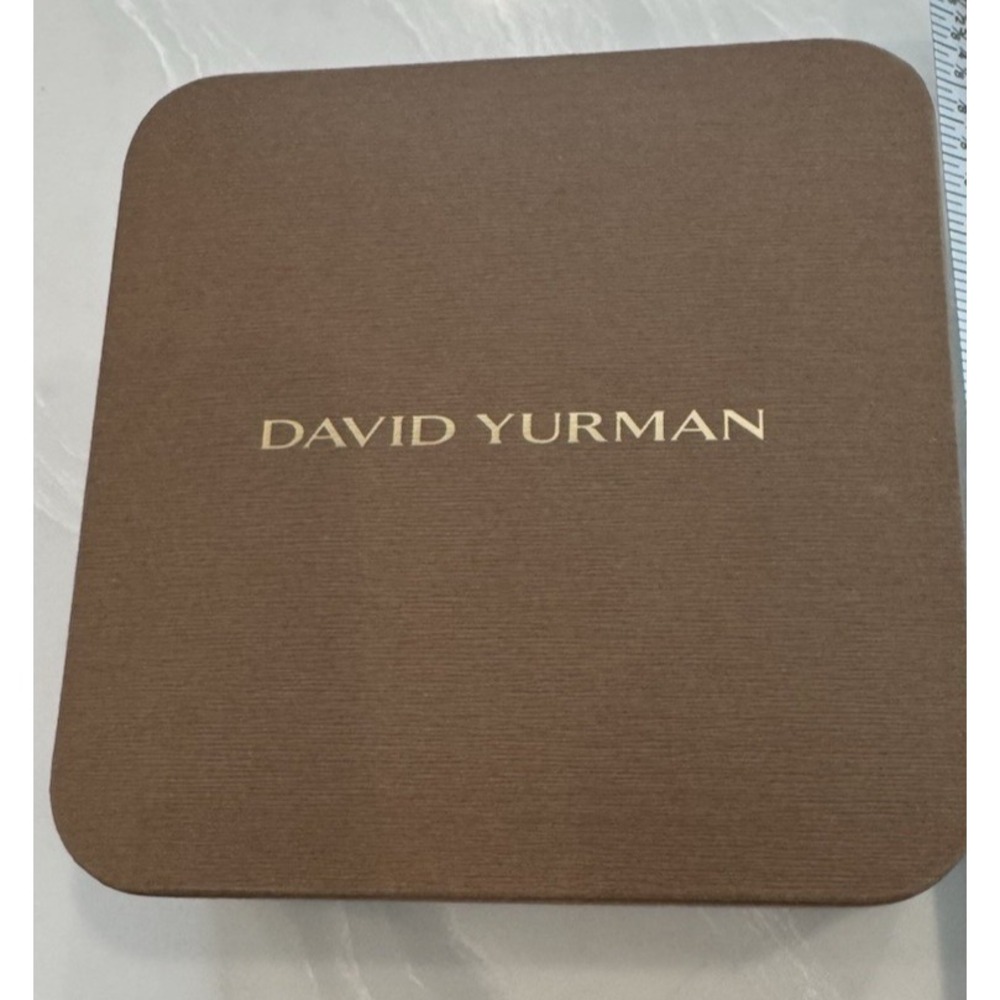 Authentic David Yurman Jewelry Presentation Box 4.5 x 4.5 x 2.25 - Picture 10 of 12